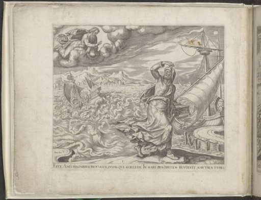 God commands Jonah to go to Nineveh