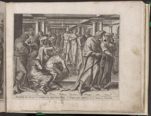 Christ and the woman taken in adultery