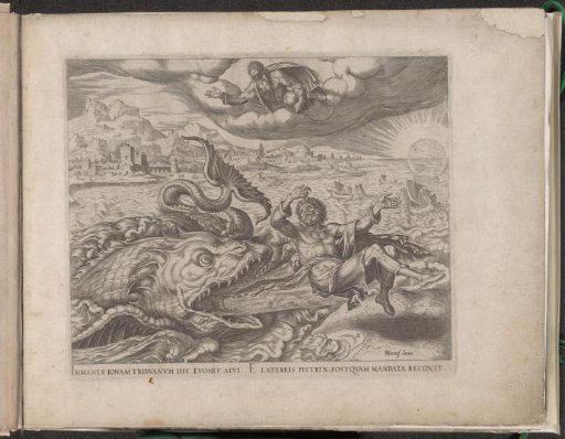 The fish spits Jonah out onto the land