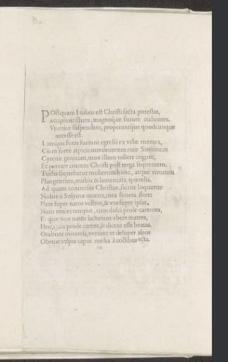 Text on the Carrying of the Cross
