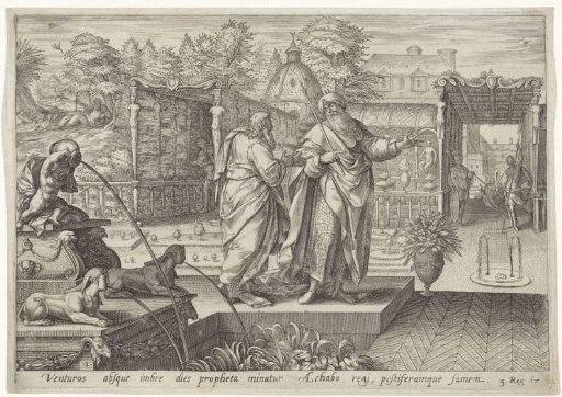 Elijah Foretells to King Ahab That There Will Be a Drought