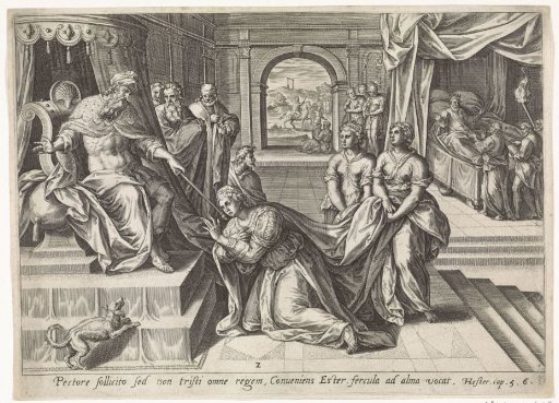 Esther before Ahasuerus