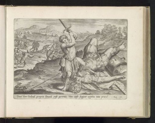 David Beheads Goliath