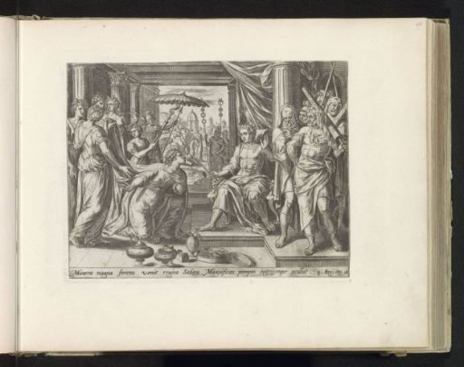 Solomon Receives the Queen of Sheba