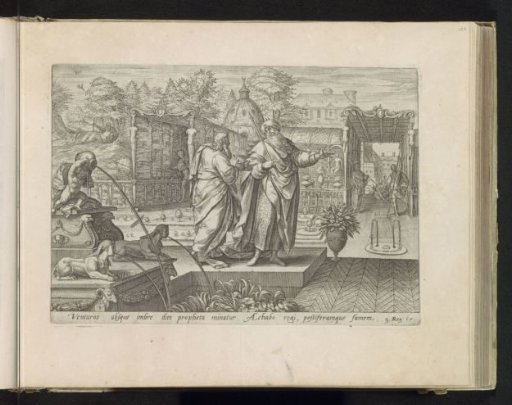 Elijah Foretells Drought to King Ahab