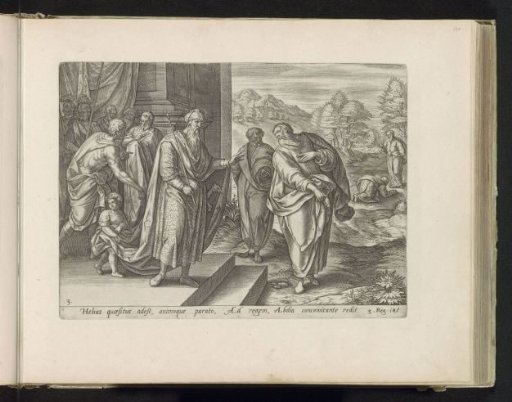 Elijah before King Ahab for the second time