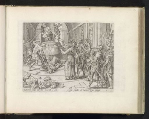 Destruction of the temple of Baal
