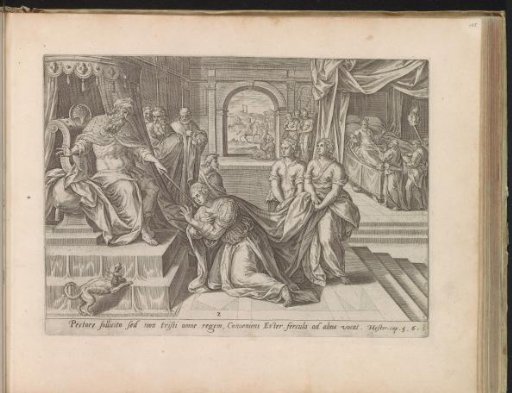 Esther before Ahasuerus