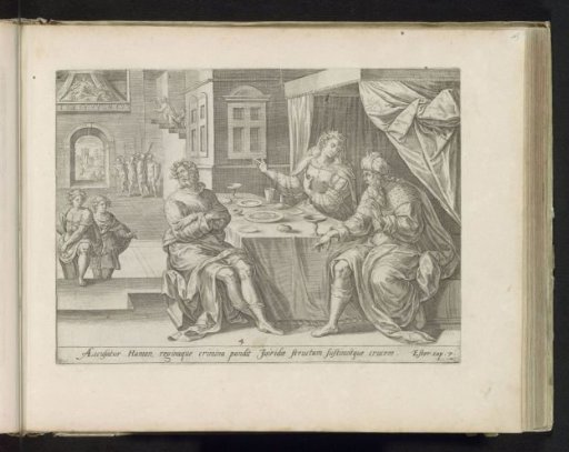Esther Accuses Haman at the Feast