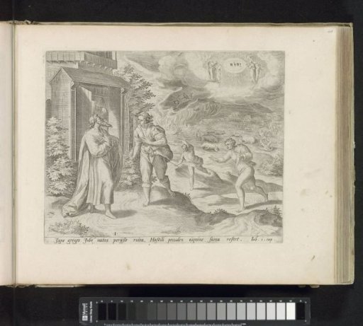 Job Hears the Bad News from Messengers