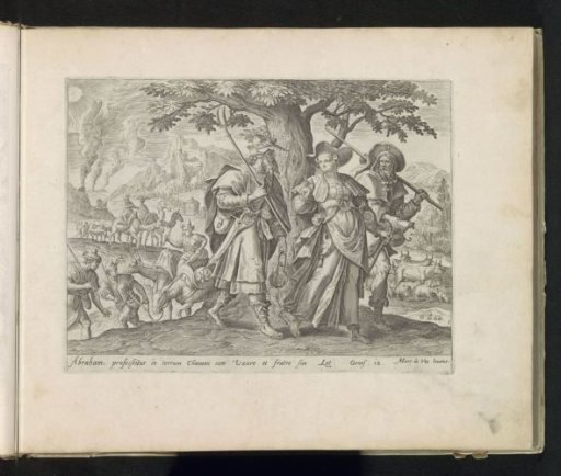 Abraham and Lot depart for Canaan
