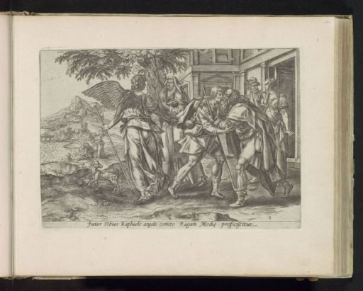 Tobias and the Angel Take Leave of Tobit and Anna