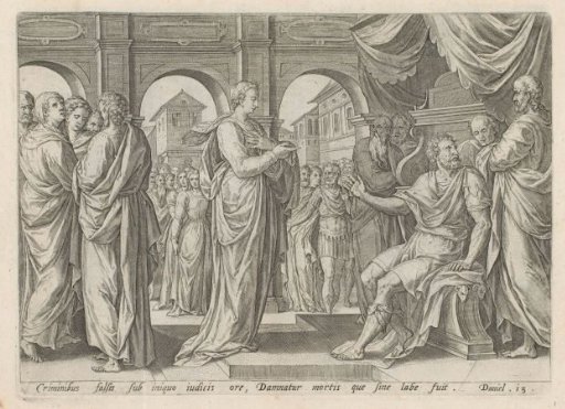 Susanna accused by the Elders