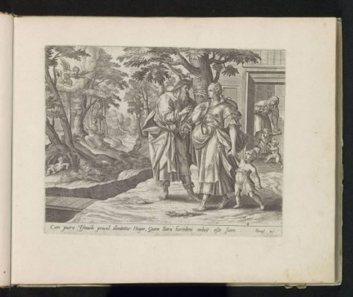 Abraham drives out Hagar and Ishmael