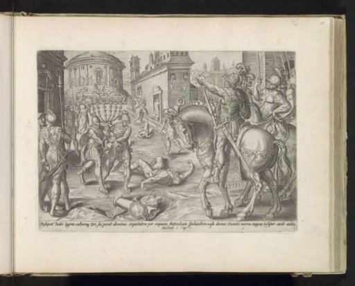 Antiochus Epiphanes plunders the temple of Jerusalem