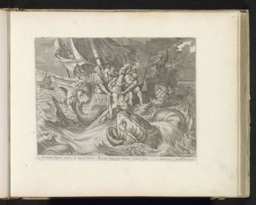Jonah thrown overboard