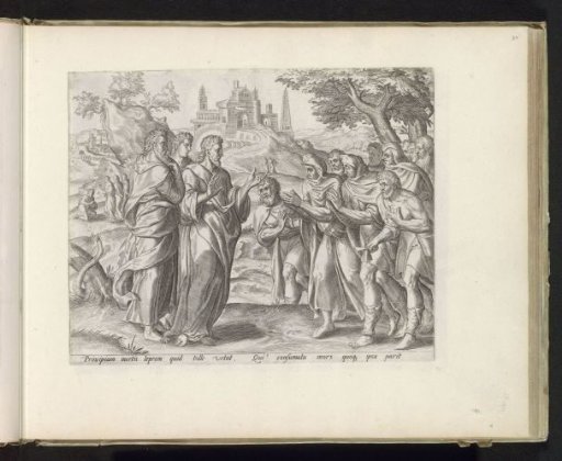 Christ heals ten lepers