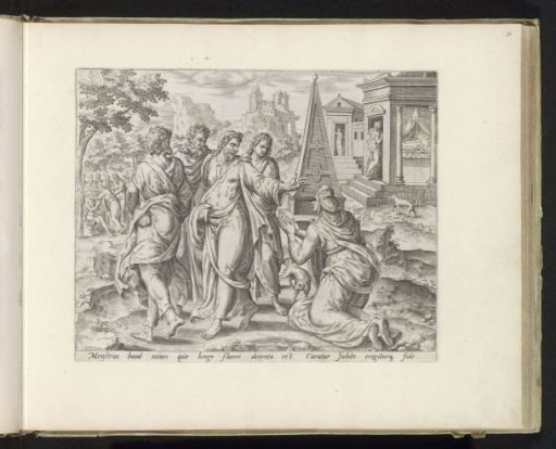 Christ heals a woman suffering from hemorrhage