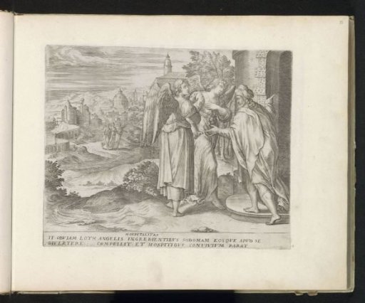 Lot and the two angels