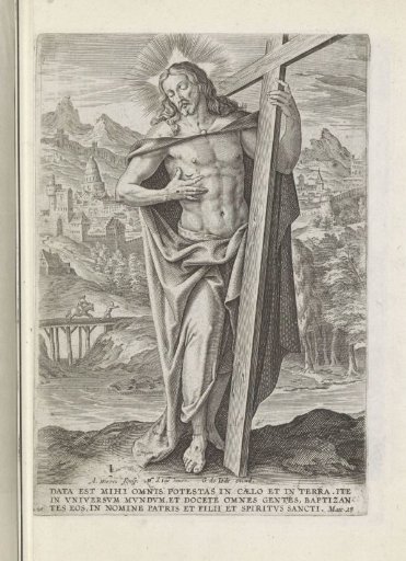Landscape with Christ