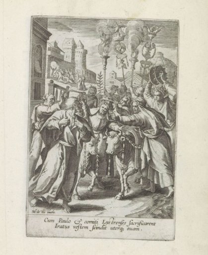 Paul and Barnabas at Lystra