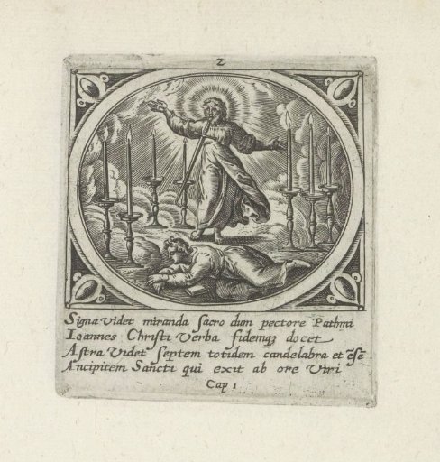 Vision of the seven golden lampstands
