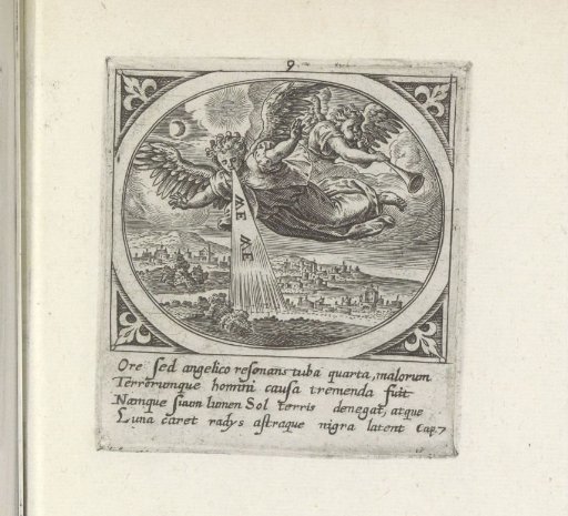 Fourth angel blows the trumpet