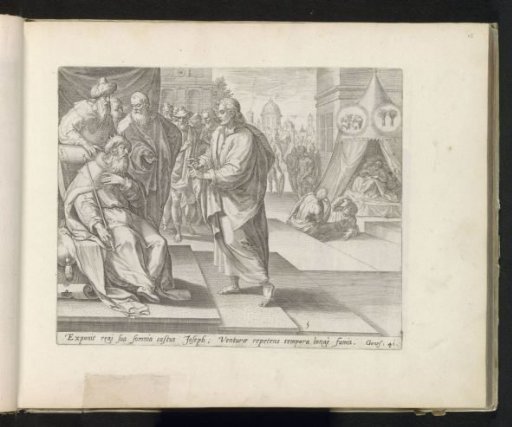 Joseph interprets the dreams of the Pharaoh
