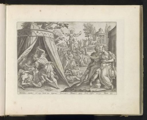 Israel Worships the Baal of Peor and Phinehas Kills Zimri and Cozbi