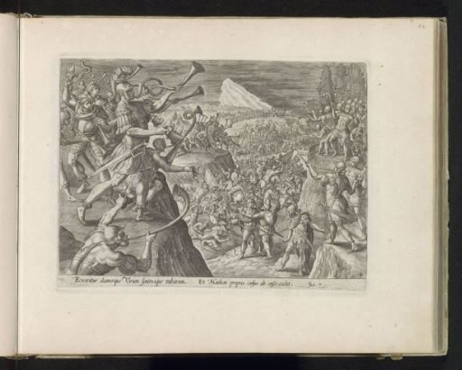 Gideon attacks the Midianites