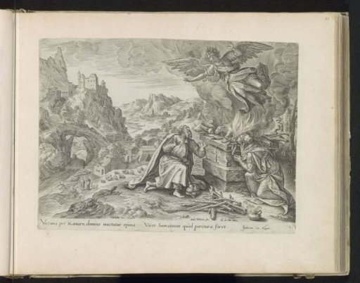The Offering of Manoah