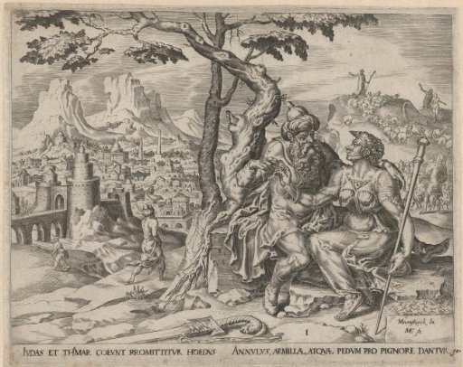 Judah Gives Tamar His Signet Ring