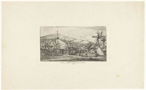 Hut along the Road between Balade and Puebo in New Caledonia