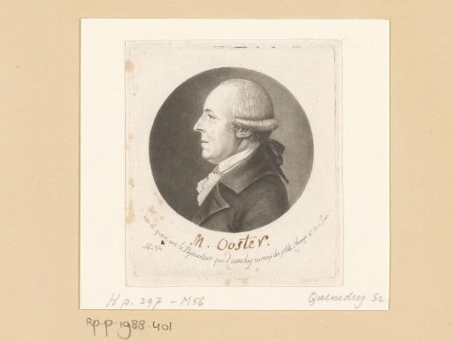 Portrait of an unknown man, possibly Oots or Ooster