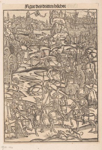 Battle of Julius Caesar in the Vicinity of Venice