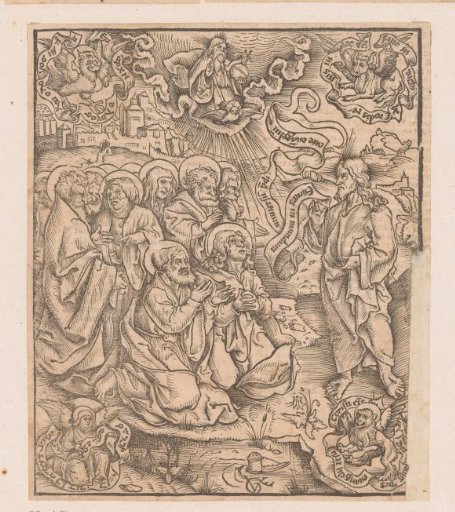 Christ Sending His Disciples to Spread the Gospel