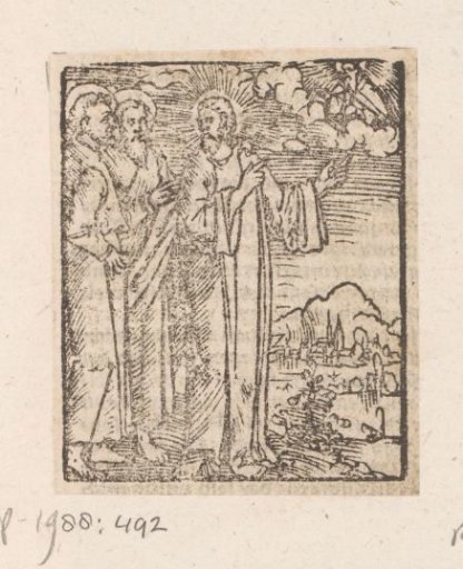 Christ with Two Disciples