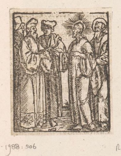 Christ Speaking with Jews