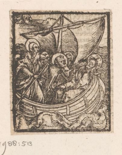 Christ Sleeping in the Ship during a Storm