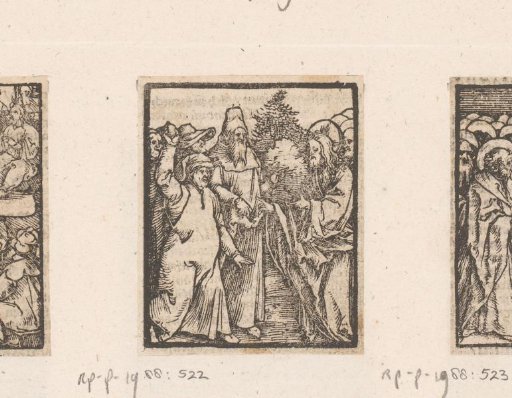 Christ Speaking with the Jews Who Want to Stone Him