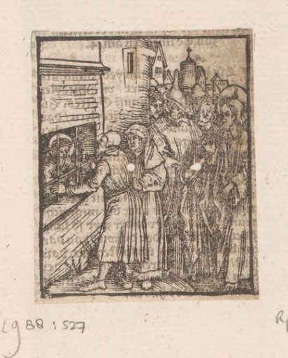 Christ Sending the Disciples to John the Baptist Who Is in Prison