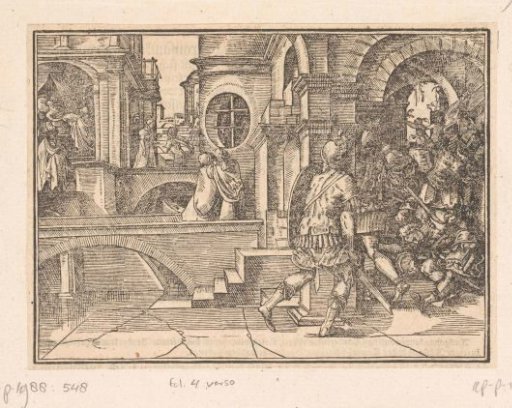 Antigonus Killed by the Guard