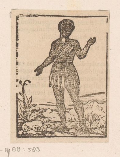 Standing Black Man