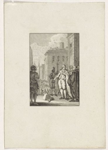 Beheading of Charles I, King of England, in London, 1649