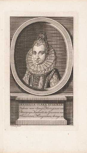 Portrait of Isabella Clara Eugenia, Infanta of Spain