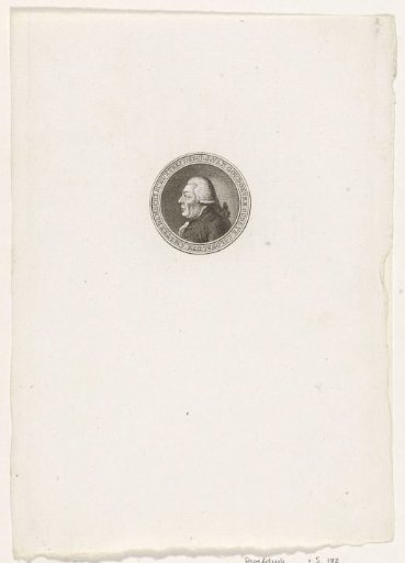 Portrait of Isaak van Goudoever