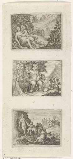 Bacchus and Ariadne / Bacchus Raises His Glass / Perseus and Andromeda