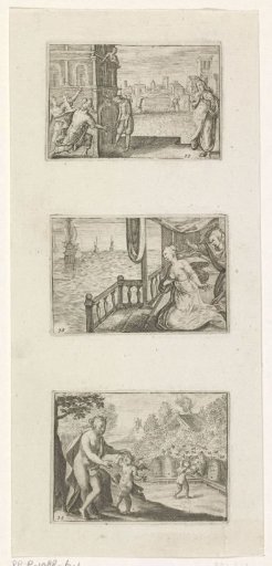 Anaxarete and Iphis / Death of Dido / Venus Comforts Amor