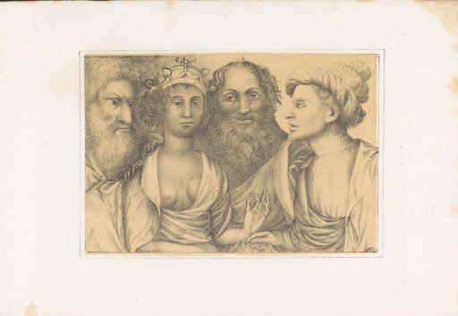 Men Uniting a Young Man and Woman