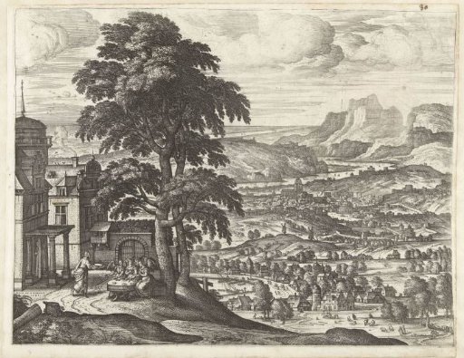 Abraham Feeds the Three Angels
